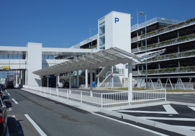 福岡空港道路駐車場（３ビル前改良）工事